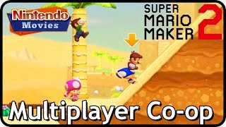 Super Mario Maker 2 - Online Multiplayer Co-op Compilation