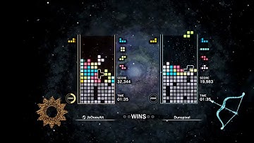 Tetris Effect Connected Vs Dunspixel DOUBLE PC KILL