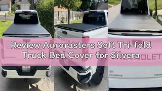 Review Aurorasters Soft Tri-fold Truck Bed Cover for Silverado/Sierra 1500 5.8 ft screenshot 5