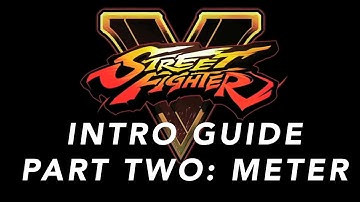 The Street Fighter V Intro Guide - Part 2 - Meter