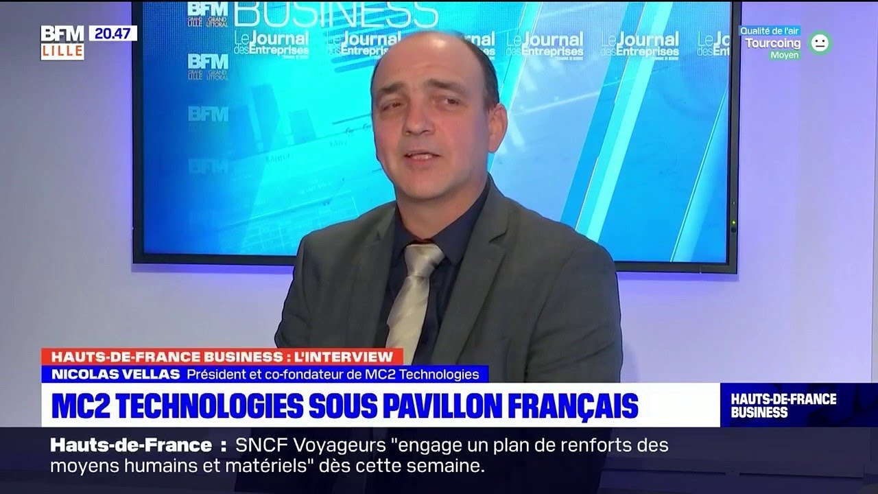 Hauts-de-France Business du 26/10/21 avec Nicolas Vellas, président de MC2 Technologies