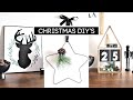 *NEW* 4 HIGH END DOLLAR TREE CHRISTMAS DIYs | (Best Count Down Calendar?)