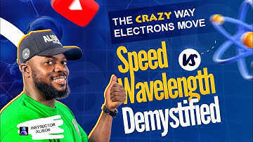 How to Calculate the De Broglie Wavelength of an Electron Moving at a Given Speed