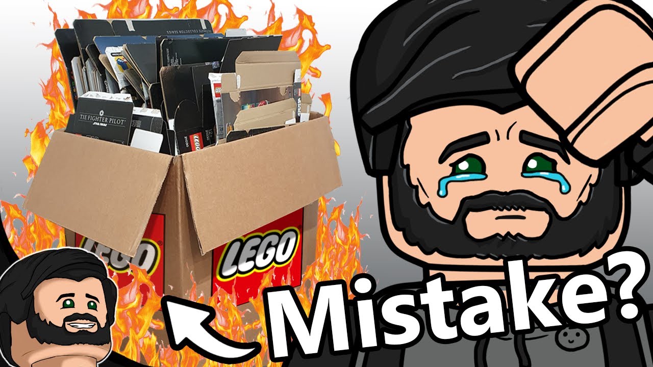 Should you DUMP your LEGO boxes?