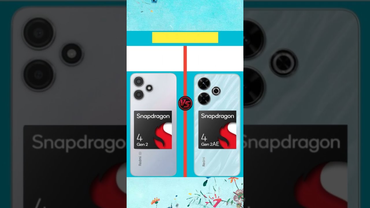 Redmi 12 5G Vs 13 Snapdragon 4 Gen 2 AE