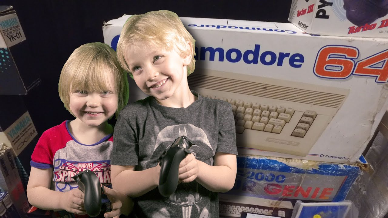 Pappa tar bröderna bakåt i tiden – Retrogathering 2016 Vintage Computer Edition