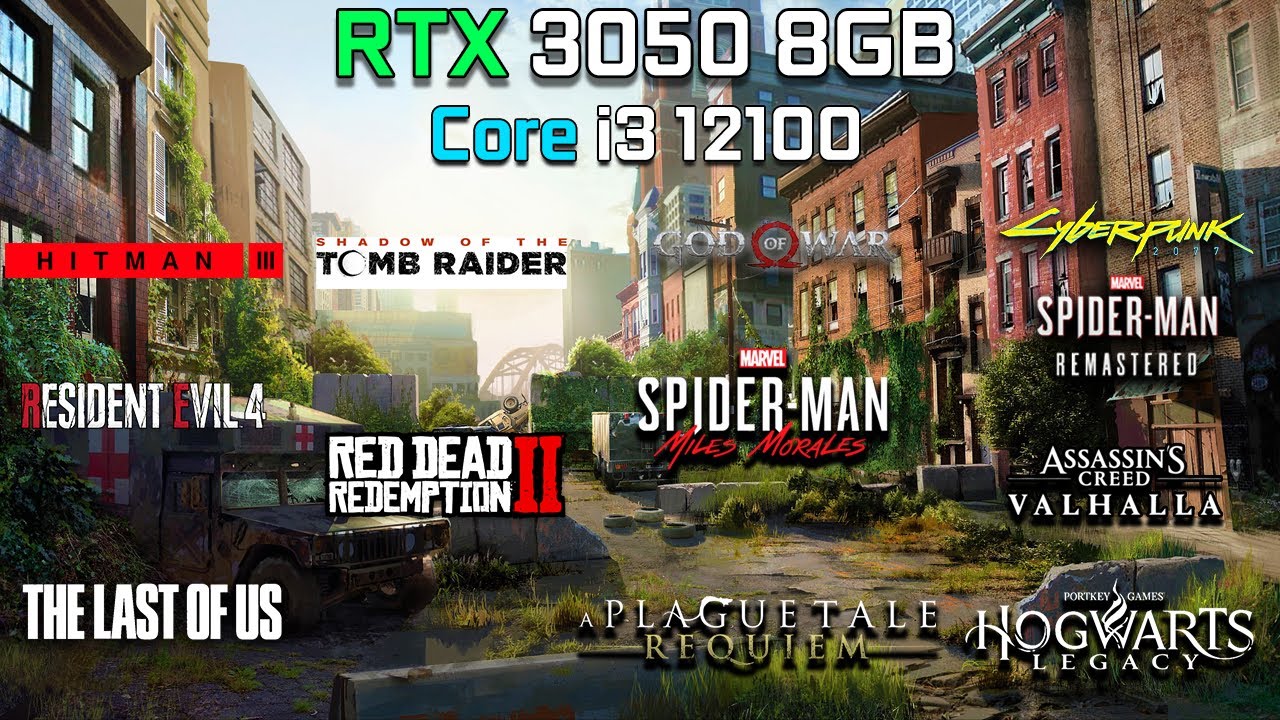 i3 12100 + RTX 3050 | Test In 12 Games at 1080p | 2023 - YouTube
