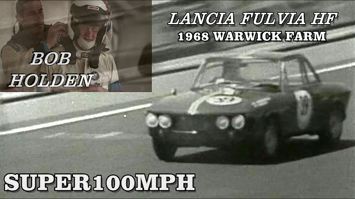 BOB HOLDEN 1968 Warwick Farm - Lancia Fulvia HF