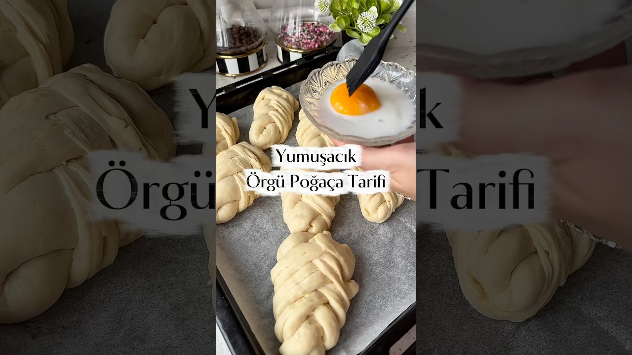 Yumuşacık örgü poğaça tarifi🥯￼