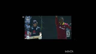 Salute given. Revenge delivered. 💀🔥 #buttler #cottrell #morgan #cricket #revenge #ecb #westindies
