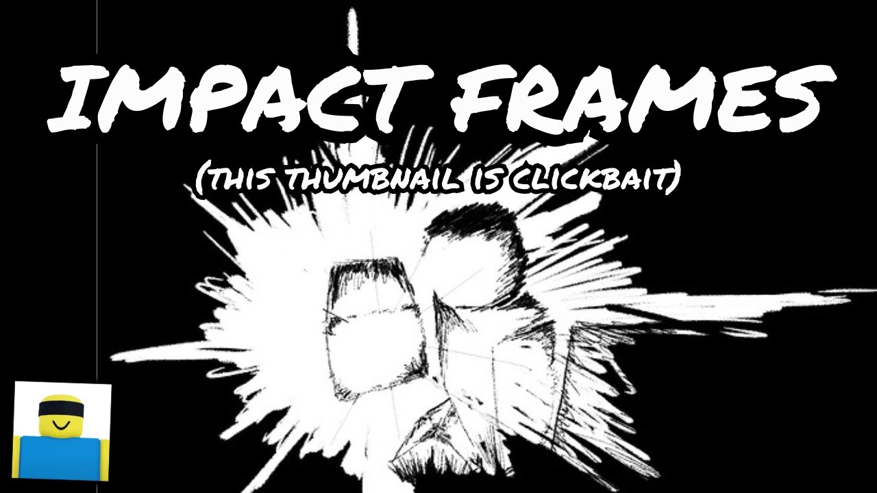 HOW TO MAKE IMPACT FRAMES (kinda) | JJS SKILL BUILDER - YouTube