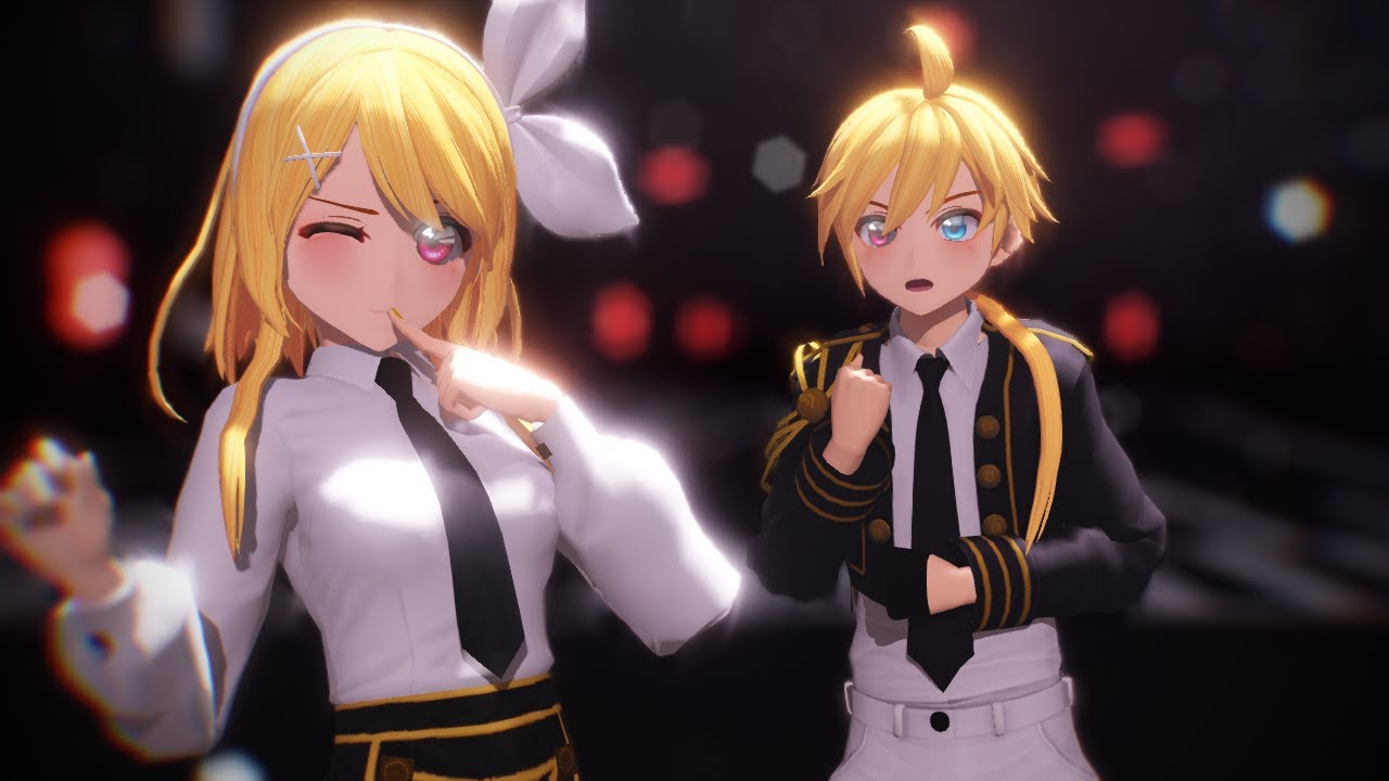 MMD PV】乱躁滅裂ガール Disturb Manic Girl - 鏡音リン ・ 鏡音レン