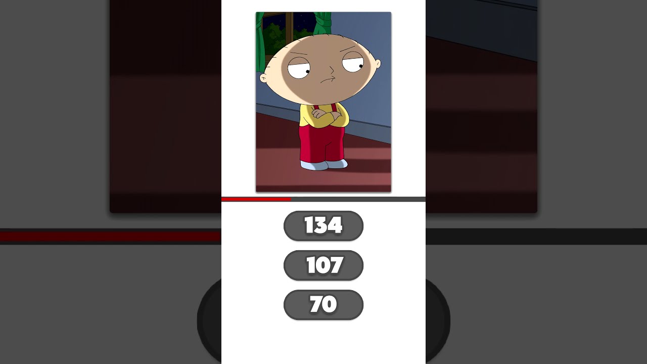 How High Is Stewie Griffin s IQ The Daily Quiz YouTube How High Is Stewie Griffin s IQ The Daily Quiz YouTube