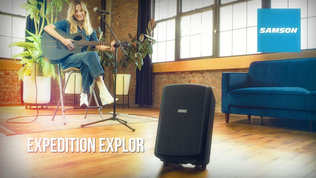 Expedition Explor バッテリー駆動ポータブルPAスピーカー / SAMSON
