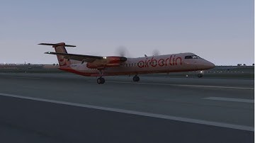 #Swiss001Landing -74 fpm landing in the DHC-8 Q400