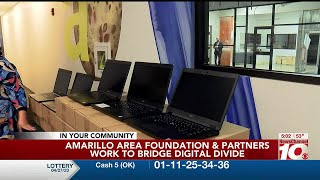 VIDEO: More than 200 laptops will be given to Amarillo students and families in an effort to brid...