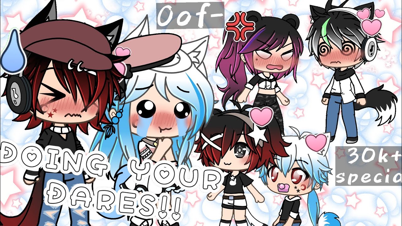 Doing your dares!! // Ft. Evelyn and Ethan! // 30k+ special! // Read desc // Stellar GL // UwU