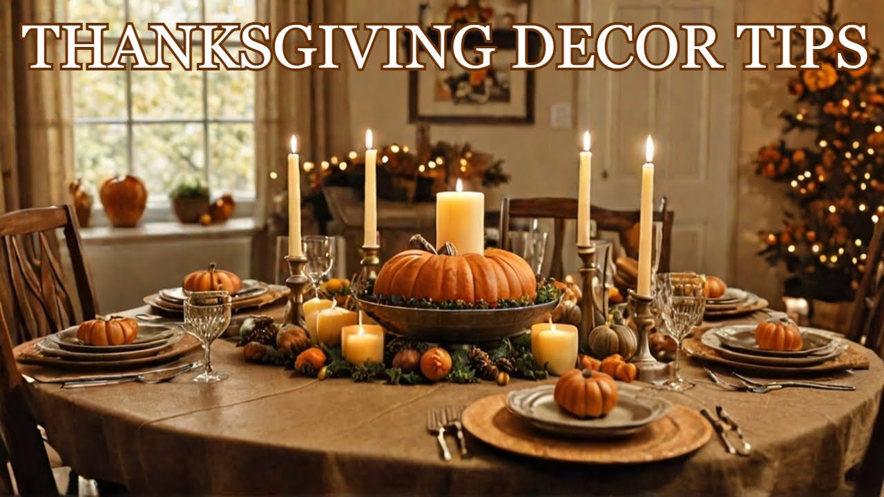 10 ESSENTIAL Thanksgiving Decorating Tips Every Host Needs to Know ...