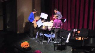 2014 Don Wright Faculty of Music Homecoming concert, Percussion