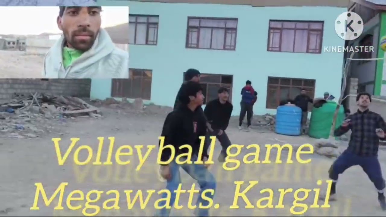 Volleyball game megawatts Kargil🇮🇳