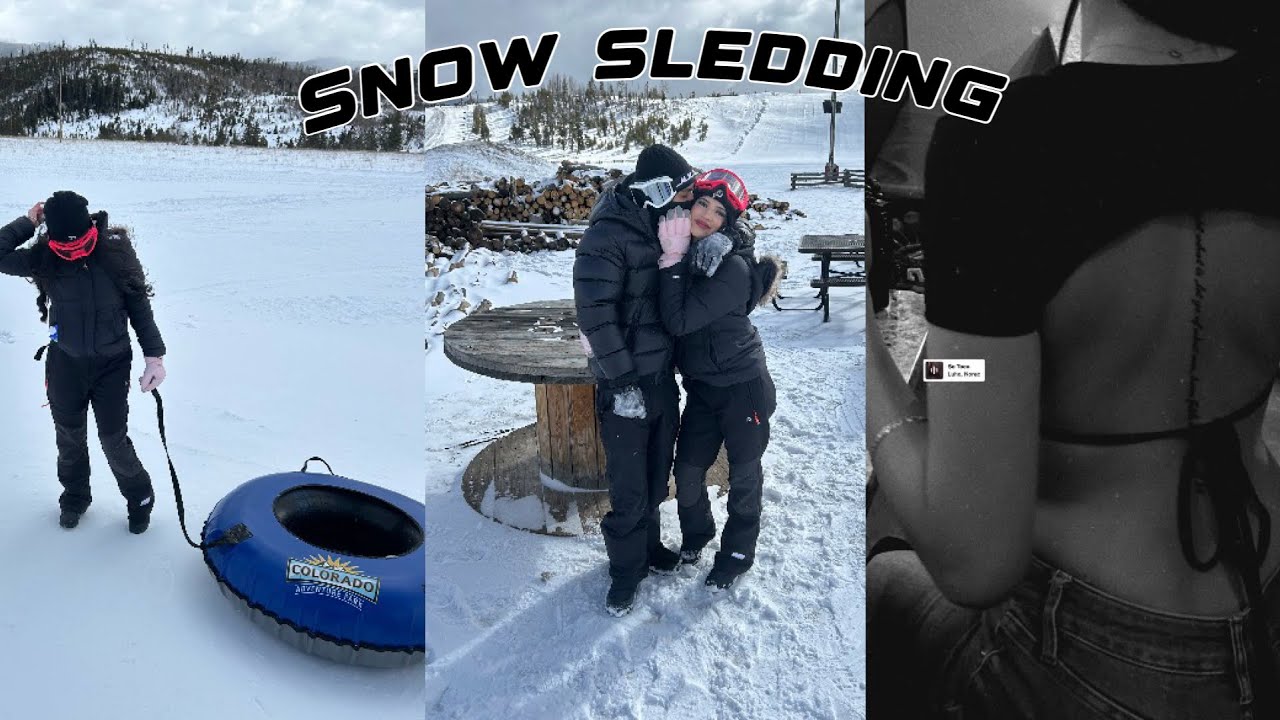 Snow tubbing for my Moms birthday!💝