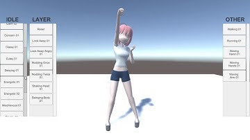 Unity Asset Store Pack - Anime Girl Idle Animations (Download link below)