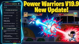 POWER WARRIORS 19.9 MOD MENU Unlock All Characters & Unlimited Coins! screenshot 1