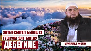 Бейишке эптеп-септеп түшсөм эле болду...-дебегиле.. / Мухаммад Хоблос