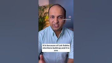 India VIX & Lok Sabha Elections 2024 | Vinit Aggarwal | #indiavix #options #shortsvideo #volatility