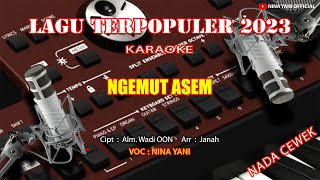 NGEMUT ASEM || KARAOKE NADA CEWEK || NINA YANI || [   ]