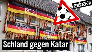 Realer Irrsinn: WM-Protestfahnen-Verbot in Essen