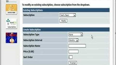 How to Setup Subscriptions on Xoops