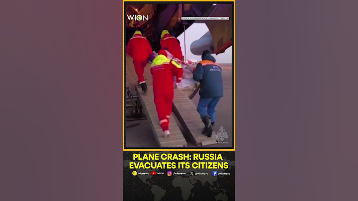 Azerbaijan Plane Crash: Russia Evacuates Its Citizens Injured In Kazakshtan Plane Crash |WION Shorts