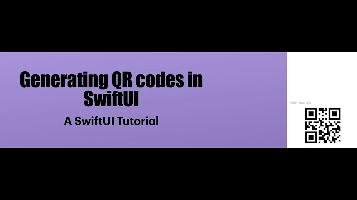 Create Your Own Dynamic QR Code Generator in SwiftUI!