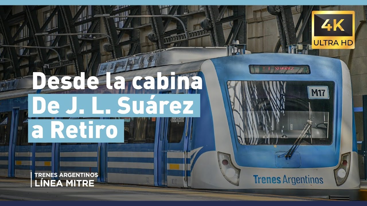 DESDE LA CABINA | Desde José León Suarez a Retiro 4K