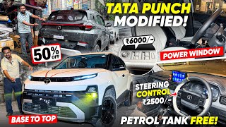 TATA PUNCH CONNECTING TAILLIGHT✅2026 TATA PUNCH FACELIFT BASE TO TOP MODIFICATION WITH PRICE✅