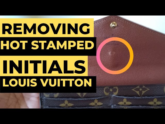 lv leather stamp