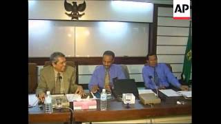 Indonesia East Timor Peace Commission Meeting