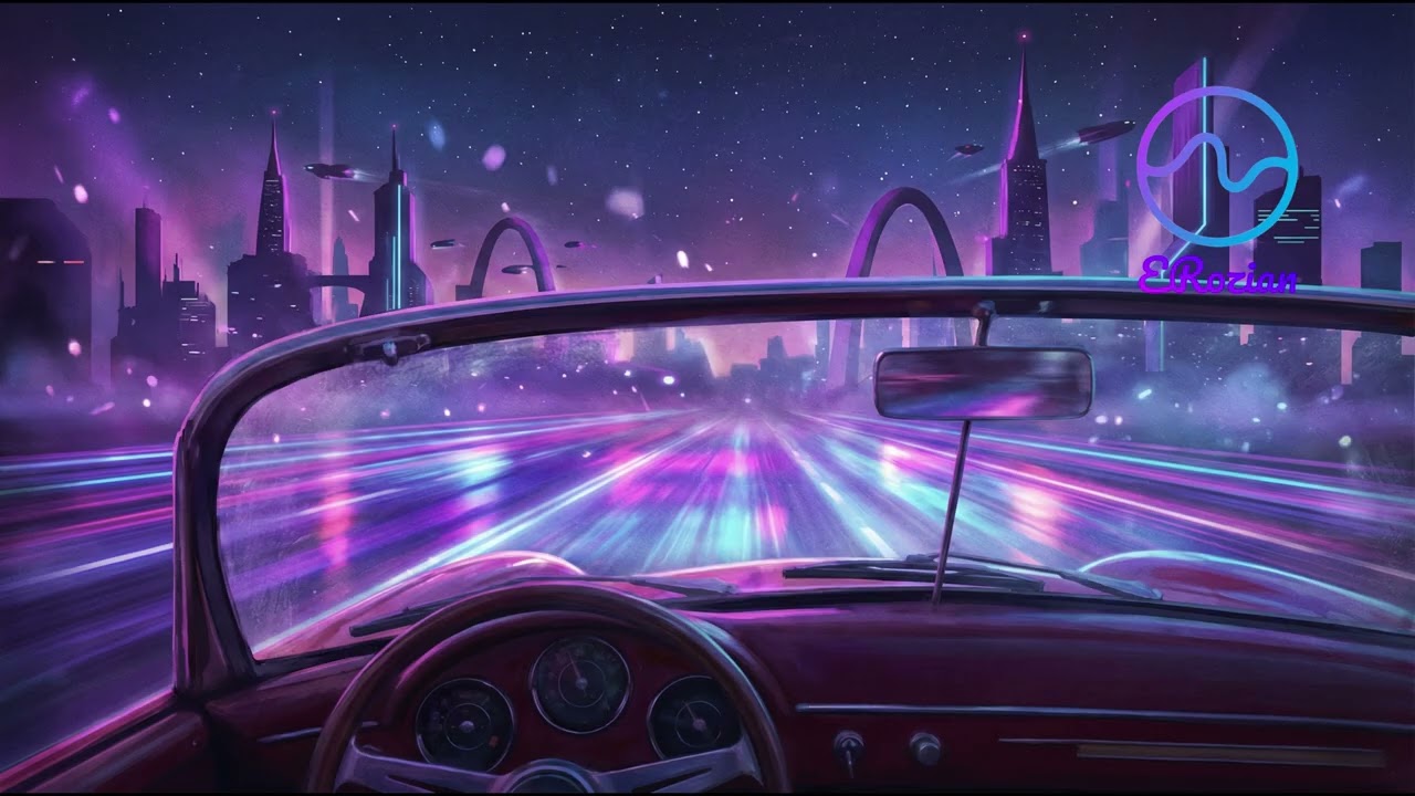 Retro Neon Chilldrive | Night Drive Synthwave for Late-Night Focus, Coding & Neon Ambience • ERozian