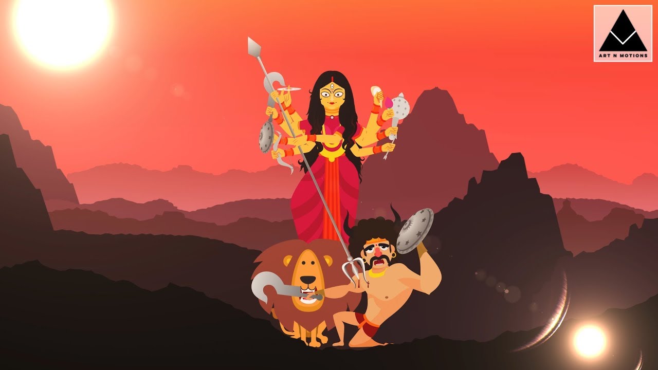 Durga Puja 2021      Ma  Durga Puja wishes video  Maa Durga