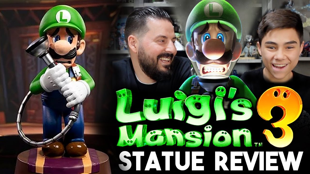 Luigi's Mansion 3 Luigi Collector's Edition Statue