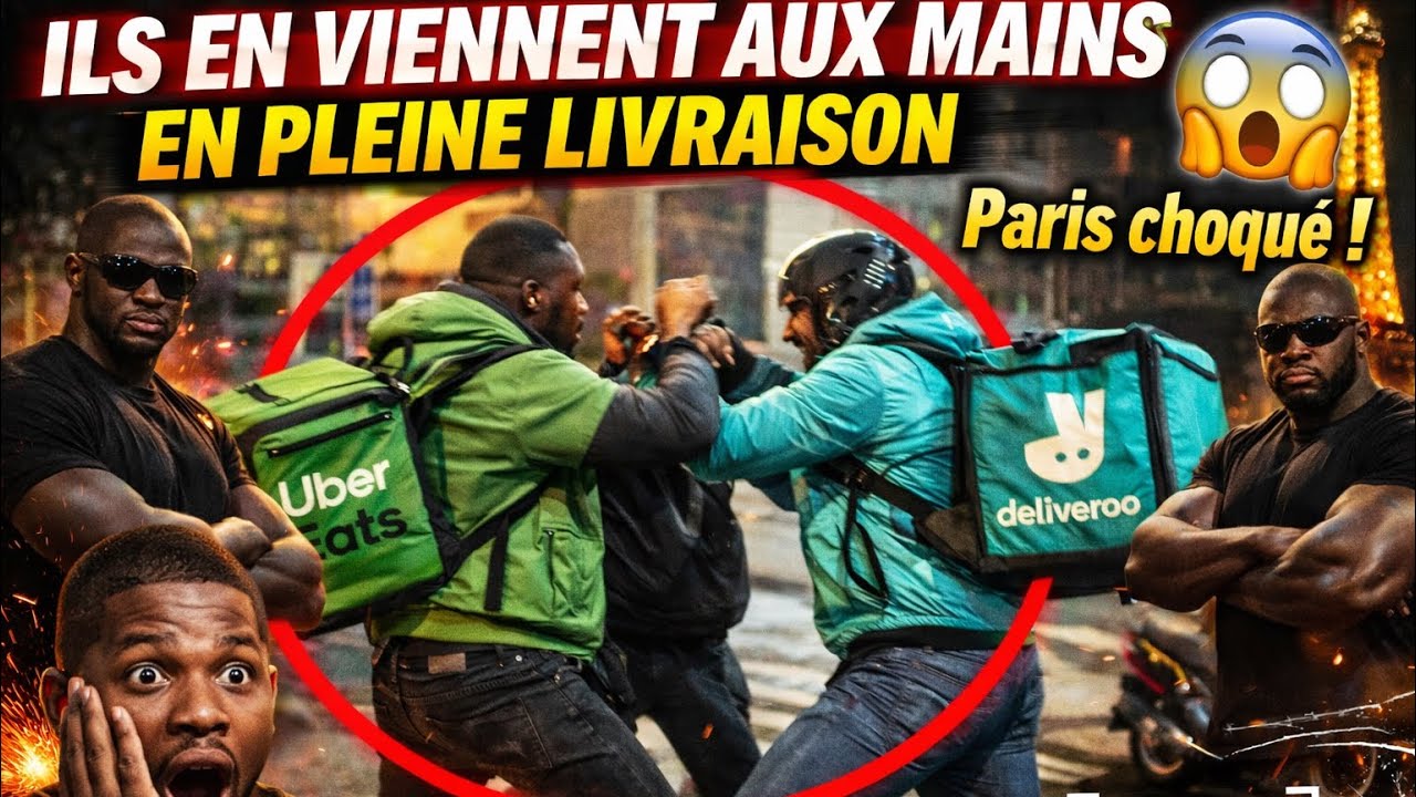 ILS EN VIENNENT AUX MAINS EN PLEINE LIVRAISON 😱 Paris choqué 😱