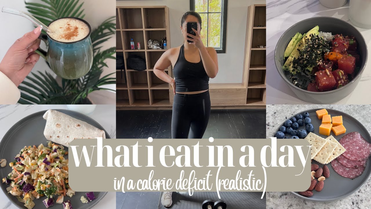 WHAT I EAT IN A DAY | to lose weight, calorie deficit meals, weight loss journey (realistic)