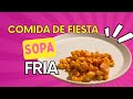 Sopa fra de pimiento morron