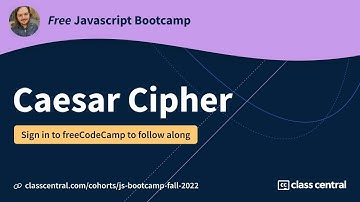 Let’s learn JS by building a Caesar cipher! [Free JS Bootcamp]