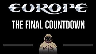 Europe • The Final Countdown CC 🎤 Karaoke Instrumentals