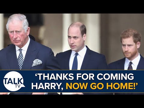 Prince Harry Told 'You're Not Forgiven, Go Home' After Flying To Visit Cancer King Charles