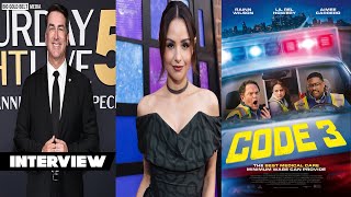 Rob Riggle & Aimee Carrero Interview | Code 3 Movie
