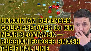 Download Lagu Ukrainian Defenses Collapse Over 10 km Near Sloviansk — Russian Forces Smash the Final Line MP3