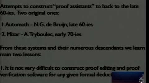 Foundations of Mathematics and Homotopy Theory - Vladimir Voevodsky